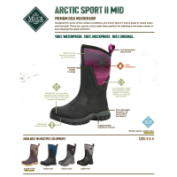 Muck Boots Arctic Sport II Mid Black/Grey